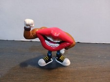 Vtg Rare Tang Lips Figure Lance, The Leader. 1989 Applause Hardees 80s Toys