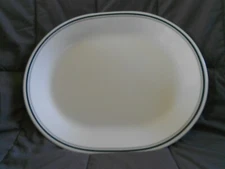 Corning Corelle "Indigo" Oval Serving Platter 12" EUC