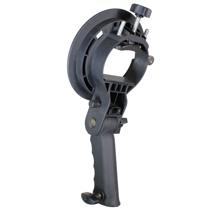 S-Type Bracket Holder with Bowens Mount for Speedlite Softbox Reflector Umbrella - Image 3 of 4