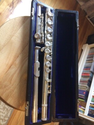 Gemeinhardt Closed hole, Used-Good condition, Silver Professionally used