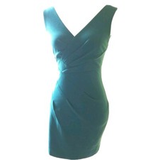 NWT Ark & Company Bodycon Dress Womens Small Green Sleeveless Party Y2K Cocktail