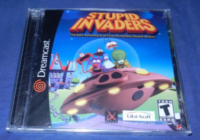 Stupid Invaders Sur Sega Dreamcast - Version PAL Authentique - NEUF Sous Blister