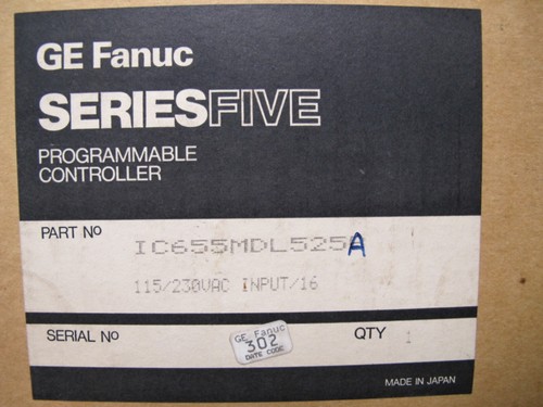 GE Fanuc IC655MDL525A 16 Point Input Module, 115/230VAC FNOB - Picture 2 of 8