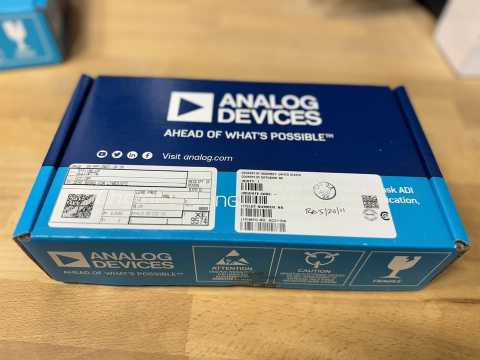 Top Deal! Analog Devices DC2110A LT8631EFE Demo Board Buck Boost Converter / OVP - Bild 3 von 3