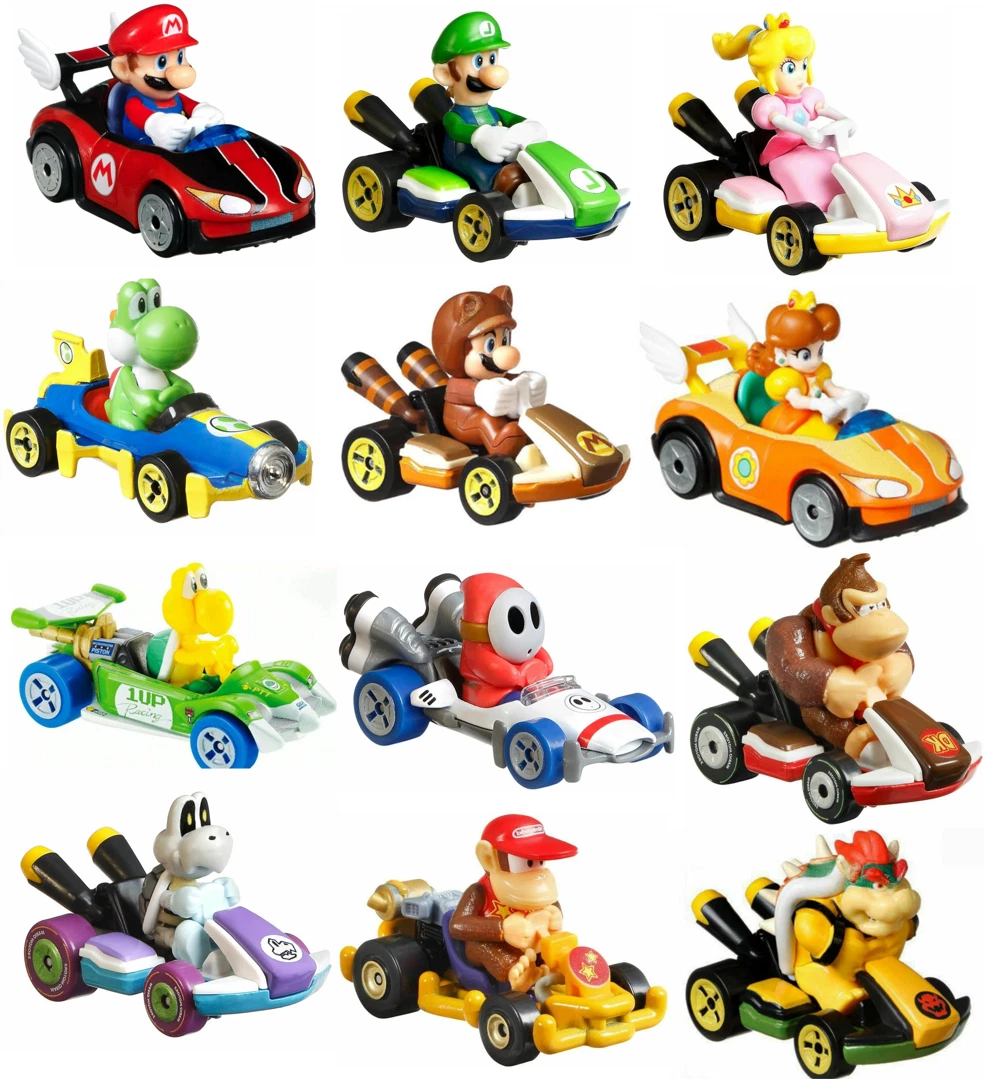 Hot Wheels Mario Kart Die-Cast Cars Nintendo Super Mario cart New/boxed