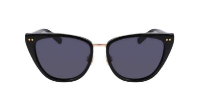 New SHINOLA by Flexon SH-2700S 001 Black & Gold Sunglasses with Grey Lenses Shinola Cat-Eye w/ Flexon Bridge – Eyedictive main image 2
