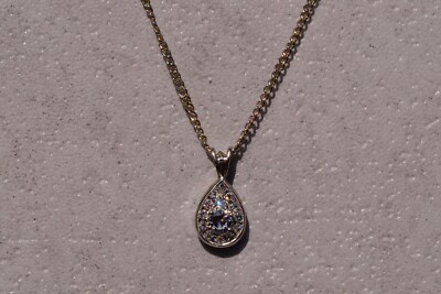 Hollywood Glam Era Diamant Mystery Halskette in Weißgold