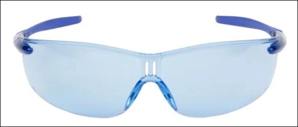 Gafas de seguridad Fisherbrand con lentes azules, azules sin marco, PACK DE 2 Foto 2 de 3