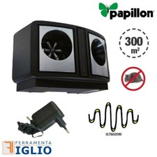 Repellente ad Ultrasuoni per Topi Raggio D'azione 300mq Dissuasore Scaccia Ratti