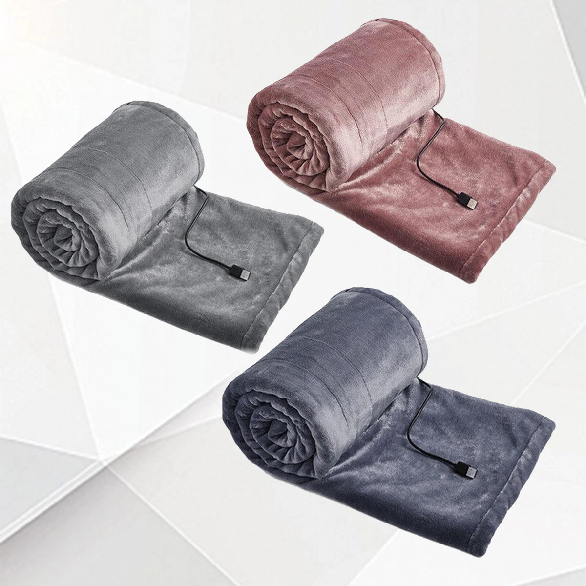 Electric Heated Blanket 5V USB Thickening Heating Thermostat