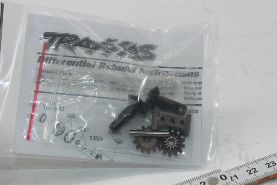 Traxxas TRX 5382 X Zahnrad Set Differential E-Revo Summit E-Maxx, Revo T -Maxx  - Bild 4 von 4
