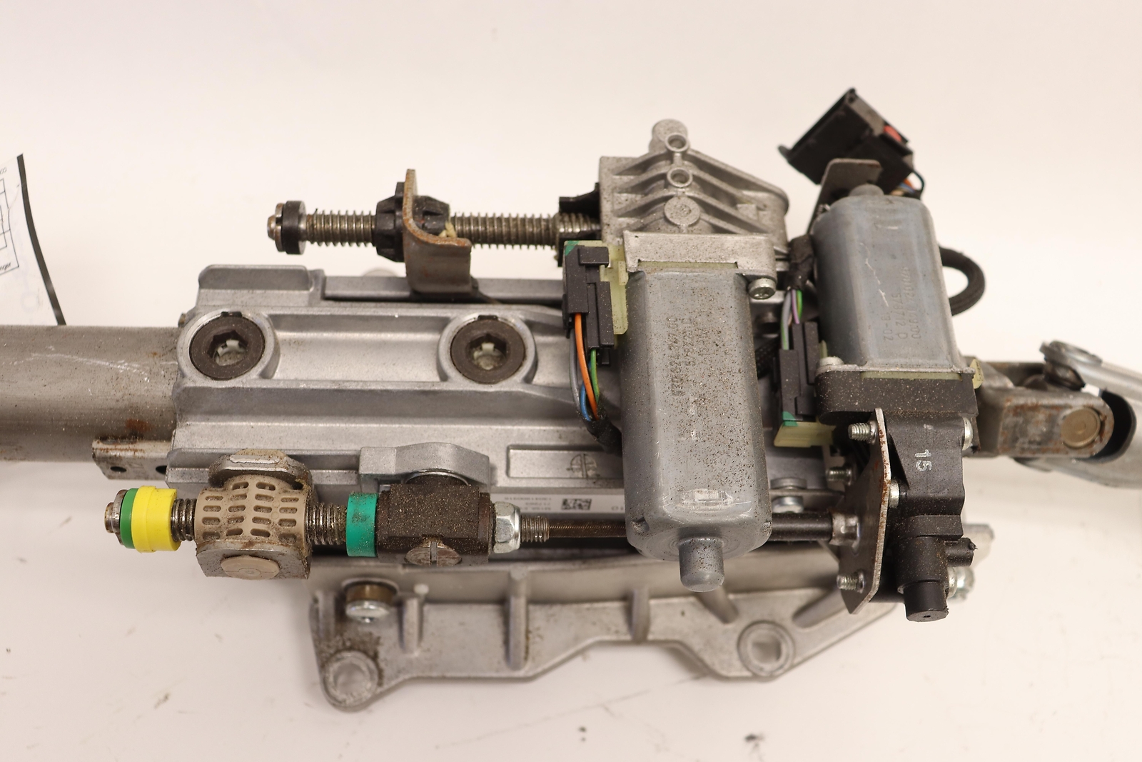 2014-2016 MASERATI QUATTROPORTE POWER STEERING COLUMN SHAFT W/ ADJUST MOTOR OEM