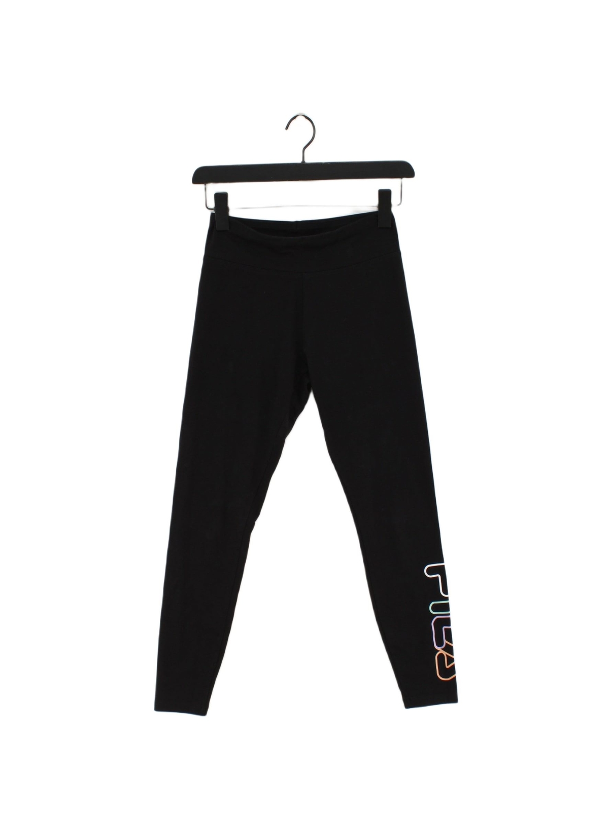 Fila Slip Sportivo Donna XS Nero Cotone con Elastan Leggings