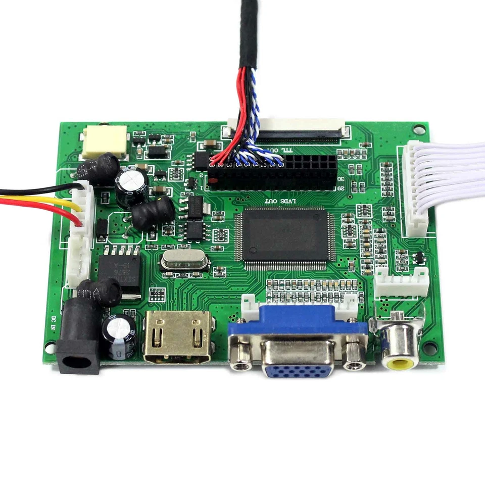 HD VGA 2AV LCD Controller Board 10.4" 1024X768 LED Backlight LCD Screen 500nit - Image 4 of 4