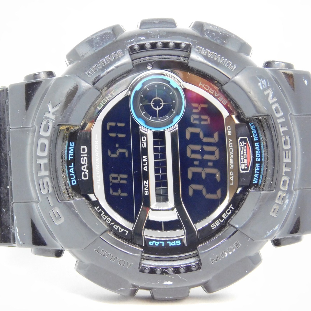 CASIO G-Shock 3400 GD-110 Dual Time Quartz Digital Men