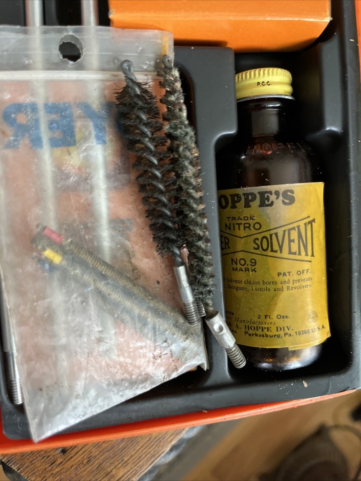 Vintage Hoppe's No. 9 Deluxe Gun Cleaning Kit W/extras 26285511901 eBay