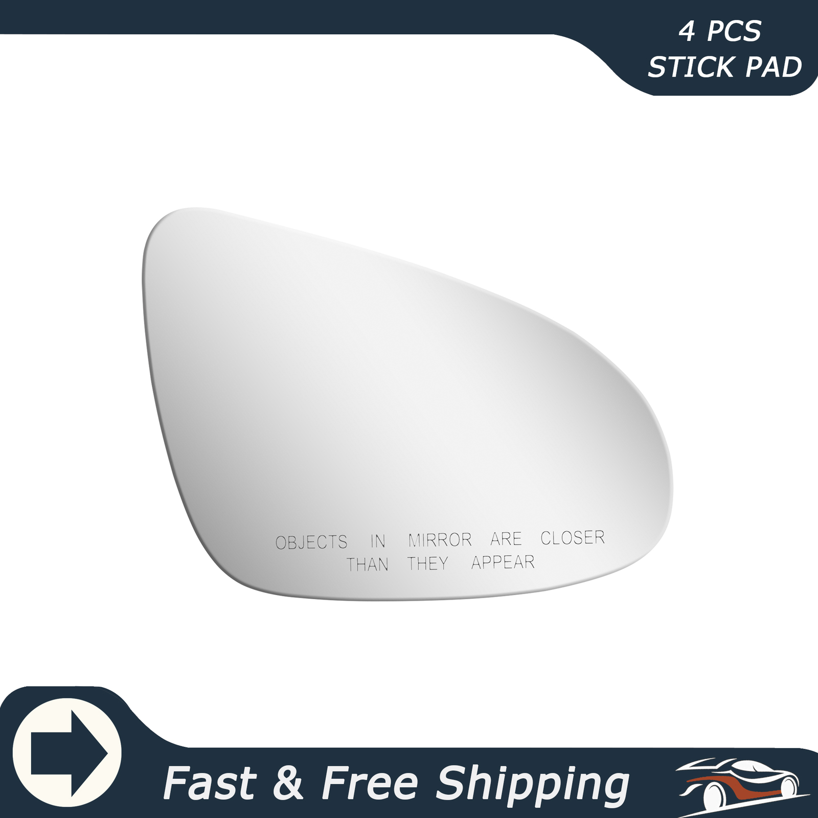 2012-2017 Toyota Camry Right Passenger Side Mirror Glass Replacement-image