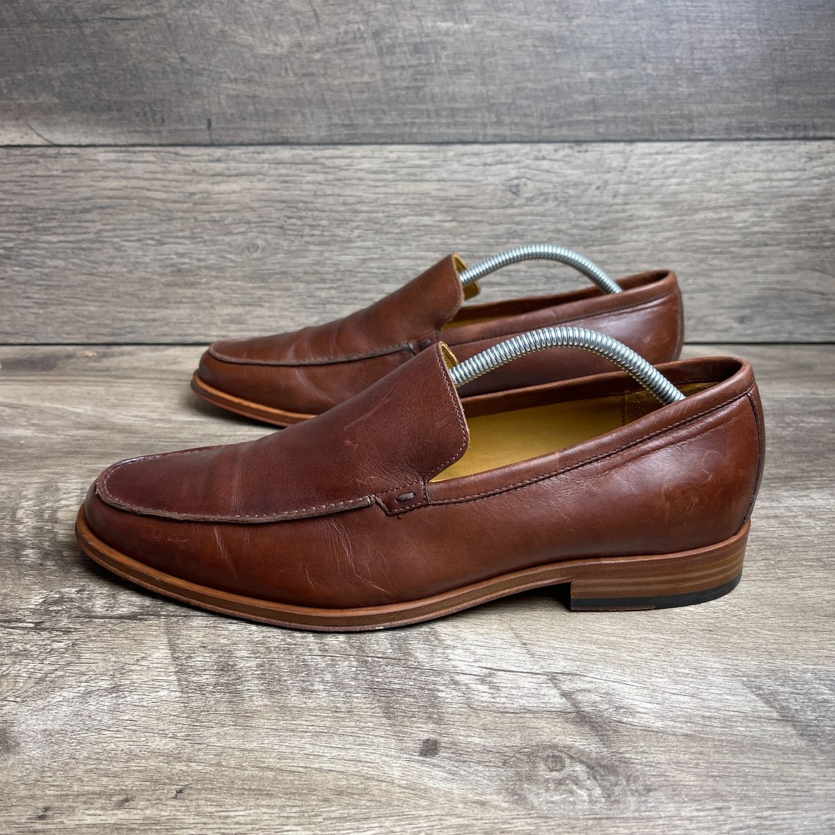 Gordon Rush Brown Leather Loafers 9.5 Ashton – Gordon Rush main image 2