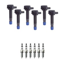 Hitachi 6 Ignition Coil 6 Ngk Iridium Spark Plugs Kit For Accord Odyssey Rl V6 Hitachi 6 Ignition Coil 6 Ngk Iridium Spark Plugs Kit For Accord Odyssey Rl V6