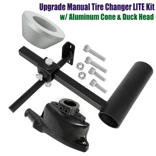 22" Manual Tire Changer Upgrade Kit With Duck Head & Cone – Fits Harbor Freight Changers 10 thumbnail image