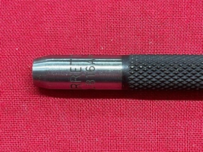 Starrett 816A Stechstanze – 4" Länge, 5/64" Konischer Spitzendurchmesser, Gehärteter Stahl