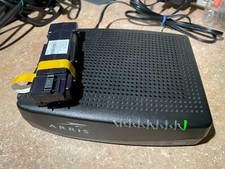 arris tm822g cable modem DOCSIS 3.0 8x4 with a rechargable battery BPB044S 