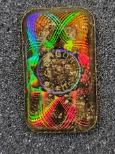 🌟 10 g gram .9999 Gold Bar -Argor Heraeus Design KINEBAR HOLOGRAM DAMAGED CARD