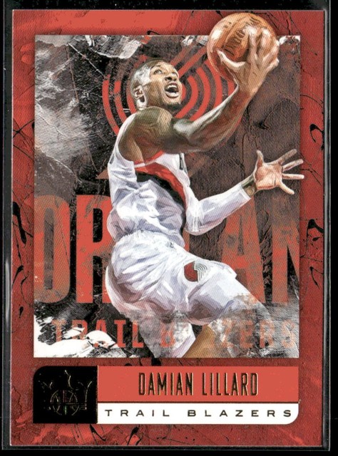 2018-19 Panini Court Kings Damian Lillard #32 Portland Trail Blazers