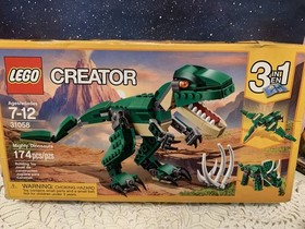 LEGO CREATOR Mighty Dinosaurs (31058) 3 in 1 building set T-Rex triceratops
