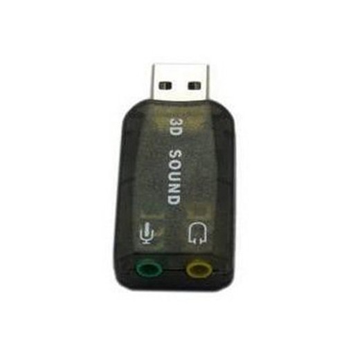 Mini External USB To 3.5mm Mic Headphone USB Sound Card 3D Audio Headset - Afbeelding 6 van 14