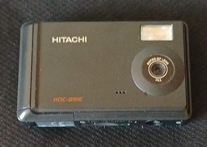 HITACHI HDC-891E Digital Camera 8.0 Mega Pixels TFT LCD Monitor Working