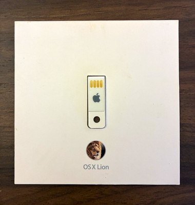 Apple OS X Lion Betriebssystem für Mac   Modell OS X Lion, USB-Format