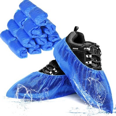Shoe Covers 200Pcs Waterproof Disposable Non Slip CPE Plastic DHOOZ Indoors Boot