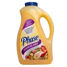 Allergen Free Vegetable Oil with Natural Flavor by Phase | 1 Gallon Jug (Sodium