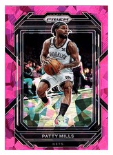 2022-23 Panini Prizm #18 Patty Mills Prizms Pink Ice