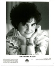 SHE'S HAVING A BABY 1988 #5176 Elizabeth McGovern portrait PARAMOUNT