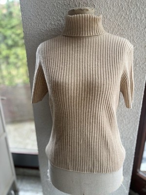 Repeat Damen Pullover 100% Kaschmir Beige Größe S 36 Wie Neu Top Zustand