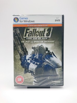 Fallout 3 The Pitt & Operation Anchorage - Microsoft PC - Factory Sealed