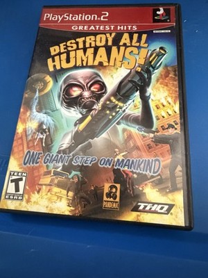 Destroy All Humans One Giant Step On Mankind PS2 PlayStation 2 CIB Tested