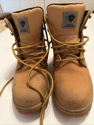Herman Survivors Men's Steel Toe Work Boot Size 61/2 W