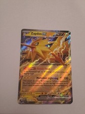 Pokémon TCG Zapdos EX 145/165 English Holo Card NM/M Condition