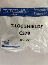 Titmus Side Shields T-Locshields CS79 Clear One Pair
