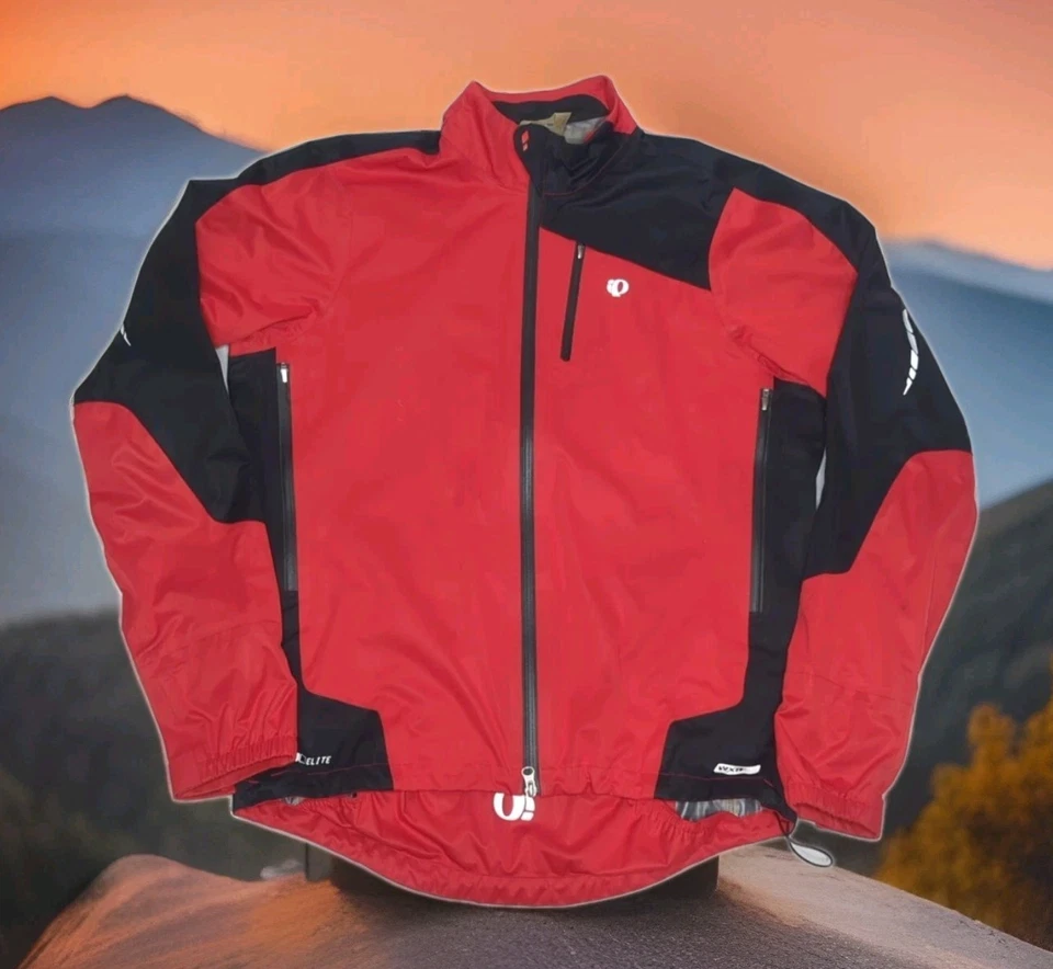 Pearl Izumi Cycling Jacket Rain Wind Elite Barrier WxB Waterproof Men XL X-Large - Image 2 of 4