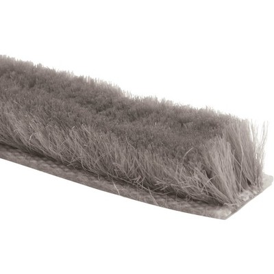 PRIME-LINE 1/4'' W x .160'' H x 18' L Bag Gray Weatherstrip Pile T8659 Pack of 10