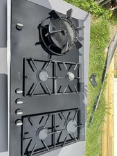 Neff 5 burner Gas Hob black ceramic glass, with Wok burner,  Model T29TA79