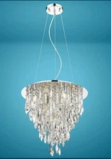Brand New! Patriot Lighting. Shana II Pendant Chandelier W/ Mounting & Bulbs