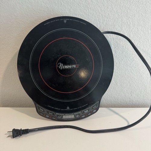 NuWave PIC Pro Single Induction Cooktop - Black (30301) Tested Working