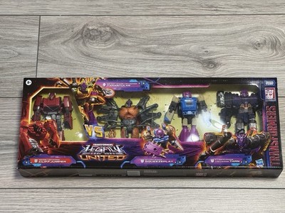 Transformers Legacy United 4er Pack mit Cliffjumper,Tarn, Tarantulas, Squeezplay