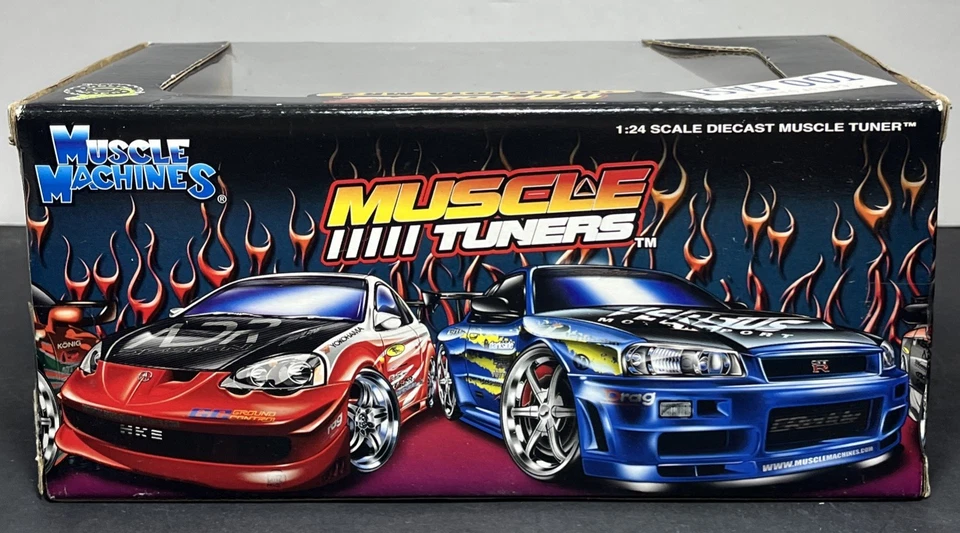 Muscle Machines Tuners 2003 Toyota MR2 '03 Diecast 1:24 Scale #73111 New In Box - Image 3 of 4