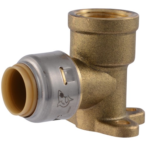 SharkBite Max 3/4 Inch Push to Connect Brass Elbow Plumbing Fitting